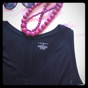 Lane Bryant Tops - Lane Bryant 18/20 Black Swing Tank Lane Bryant Tops - Lane Bryant 18/20 Black Swing Tank